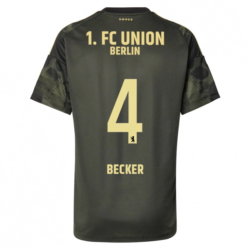 Danxen Dames Marie Becker #4 Donkergroen Zwart Uitshirt Uittenue 2025/26 T-Shirt