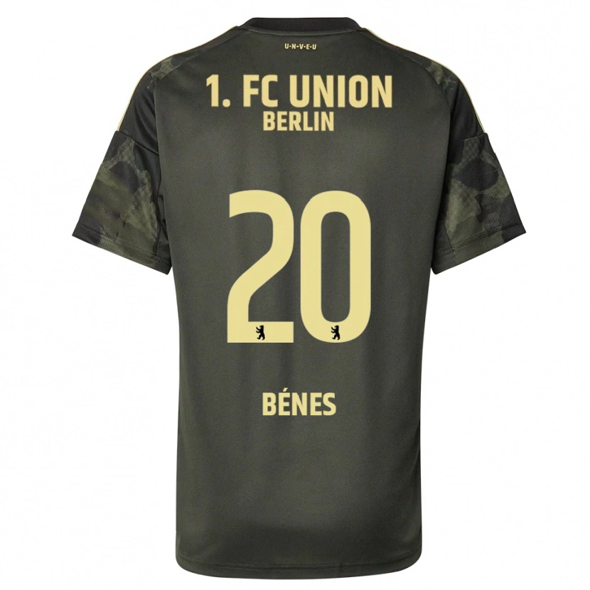 Danxen Dames László Bénes #20 Donkergroen Zwart Uitshirt Uittenue 2025/26 T-Shirt