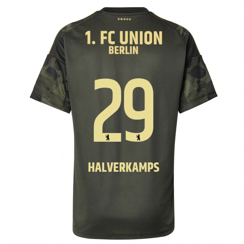 Danxen Dames Antonia Halverkamps #29 Donkergroen Zwart Uitshirt Uittenue 2025/26 T-Shirt