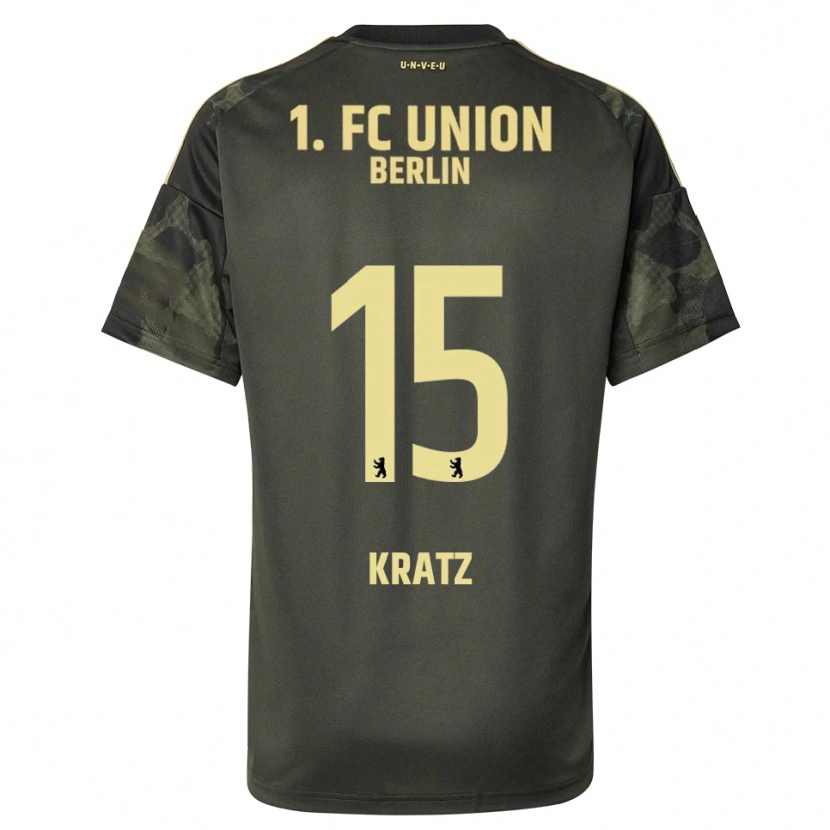 Danxen Dames Hannah Kratz #15 Donkergroen Zwart Uitshirt Uittenue 2025/26 T-Shirt