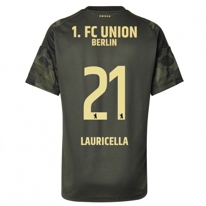 Danxen Dames Guiseppe Lauricella #21 Donkergroen Zwart Uitshirt Uittenue 2025/26 T-Shirt