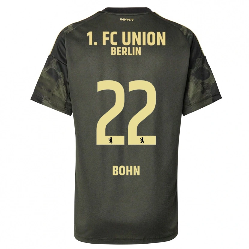 Danxen Dames Oskar Bohn #22 Donkergroen Zwart Uitshirt Uittenue 2025/26 T-Shirt