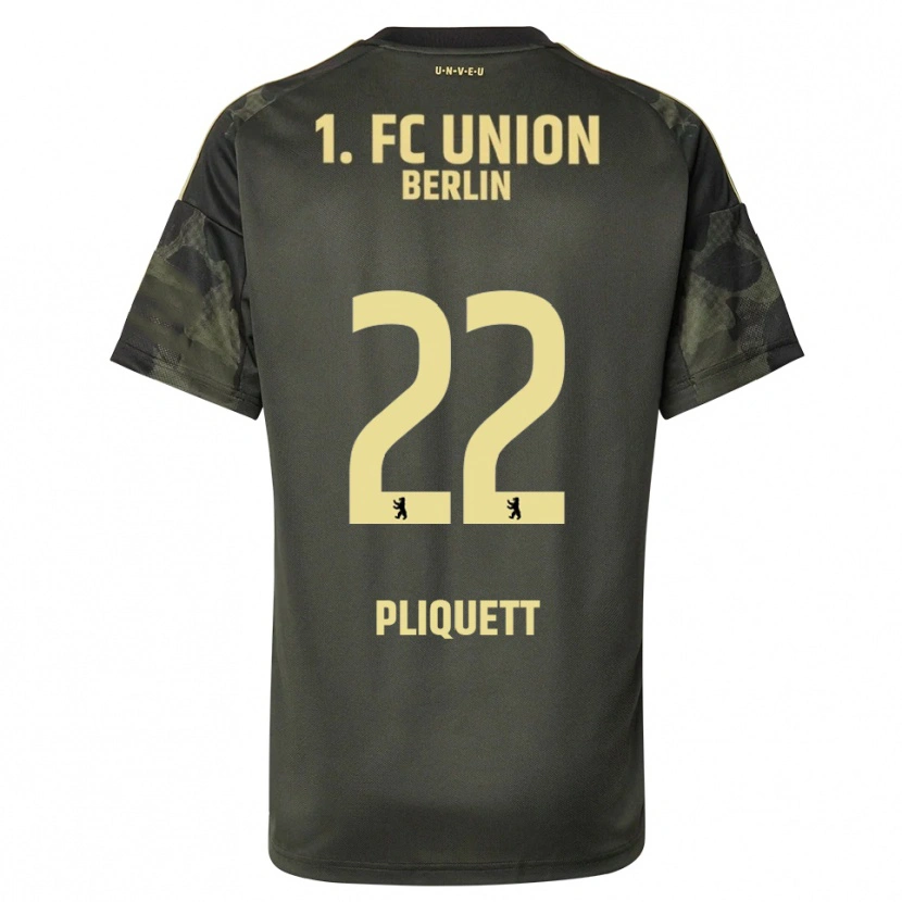 Danxen Dames Bruno Pliquett #22 Donkergroen Zwart Uitshirt Uittenue 2025/26 T-Shirt