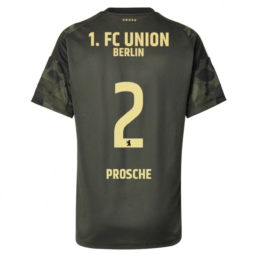 Danxen Dames Leon Prosche #2 Donkergroen Zwart Uitshirt Uittenue 2025/26 T-Shirt