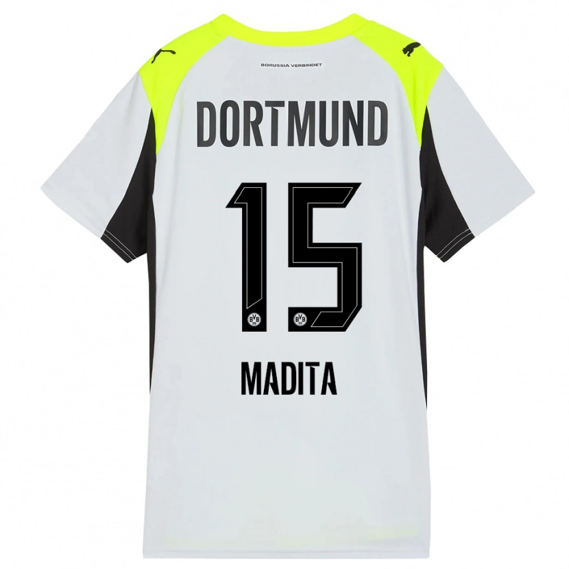 Danxen Dames Kohorst Madita #15 Fluorescerend Geel Uitshirt Uittenue 2025/26 T-Shirt
