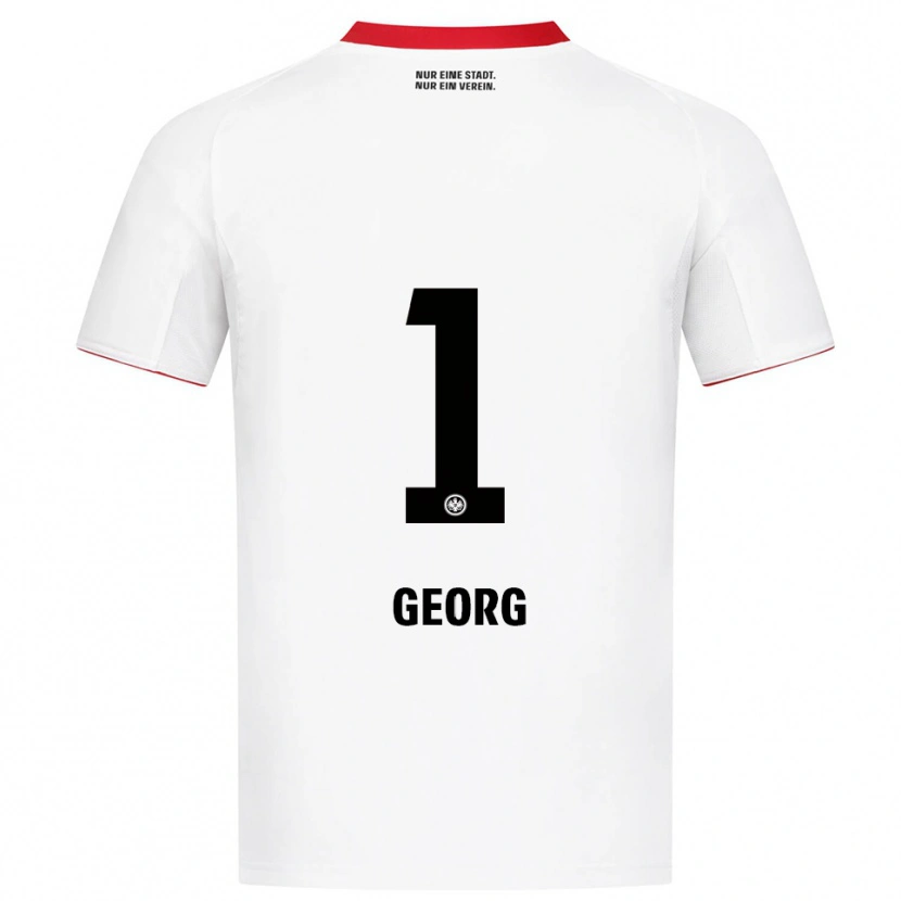 Danxen Dames Hannes Georg #1 Wit Rood Uitshirt Uittenue 2025/26 T-Shirt