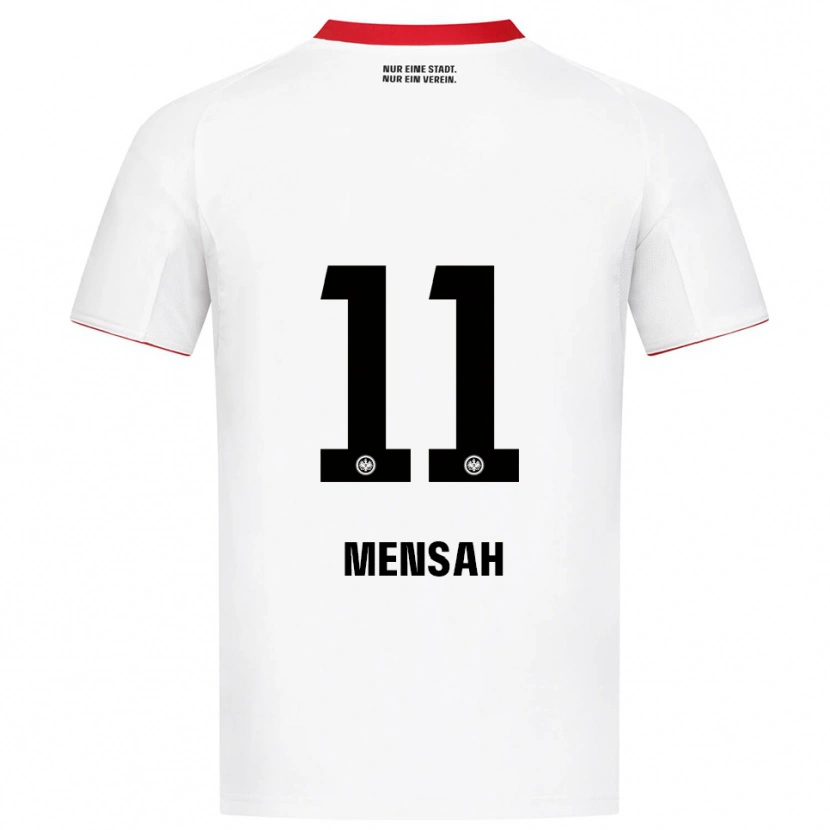 Danxen Dames Keziah Oteng-Mensah #11 Wit Rood Uitshirt Uittenue 2025/26 T-Shirt