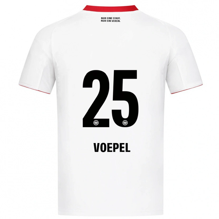 Danxen Dames Lukas Voepel #25 Wit Rood Uitshirt Uittenue 2025/26 T-Shirt