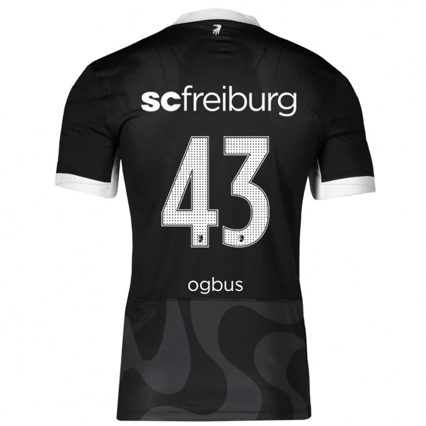 Danxen Dames Bruno Ogbus #43 Zwart Wit Uitshirt Uittenue 2025/26 T-Shirt