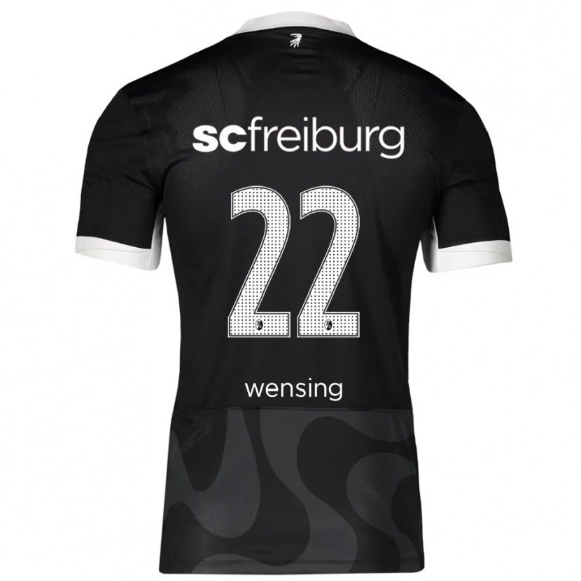 Danxen Dames Luisa Wensing #22 Zwart Wit Uitshirt Uittenue 2025/26 T-Shirt