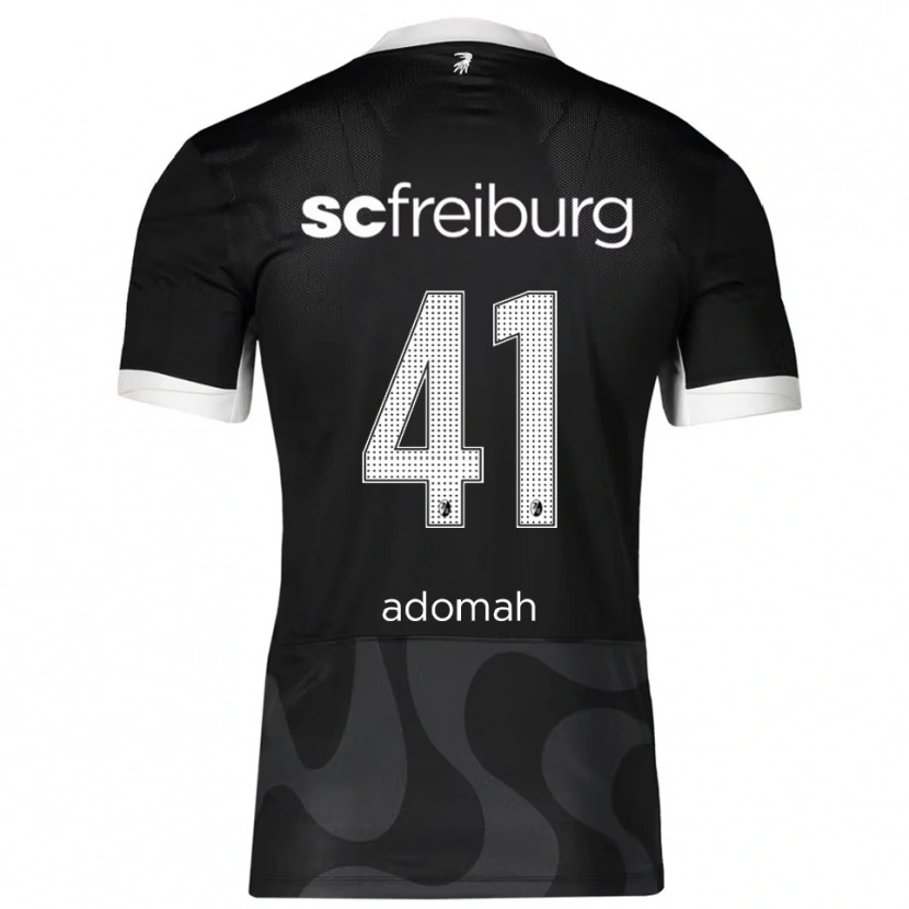 Danxen Dames Bismark Adomah #41 Zwart Wit Uitshirt Uittenue 2025/26 T-Shirt