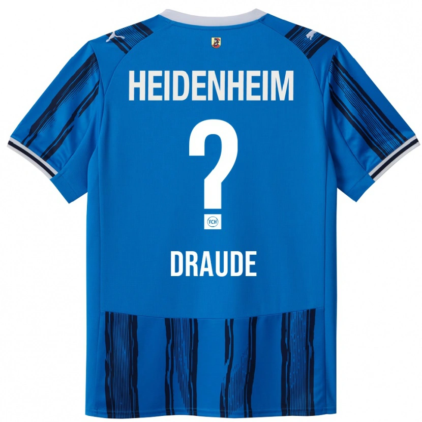 Danxen Dames Michel Draude #0 Blauw Marineblauw Uitshirt Uittenue 2025/26 T-Shirt