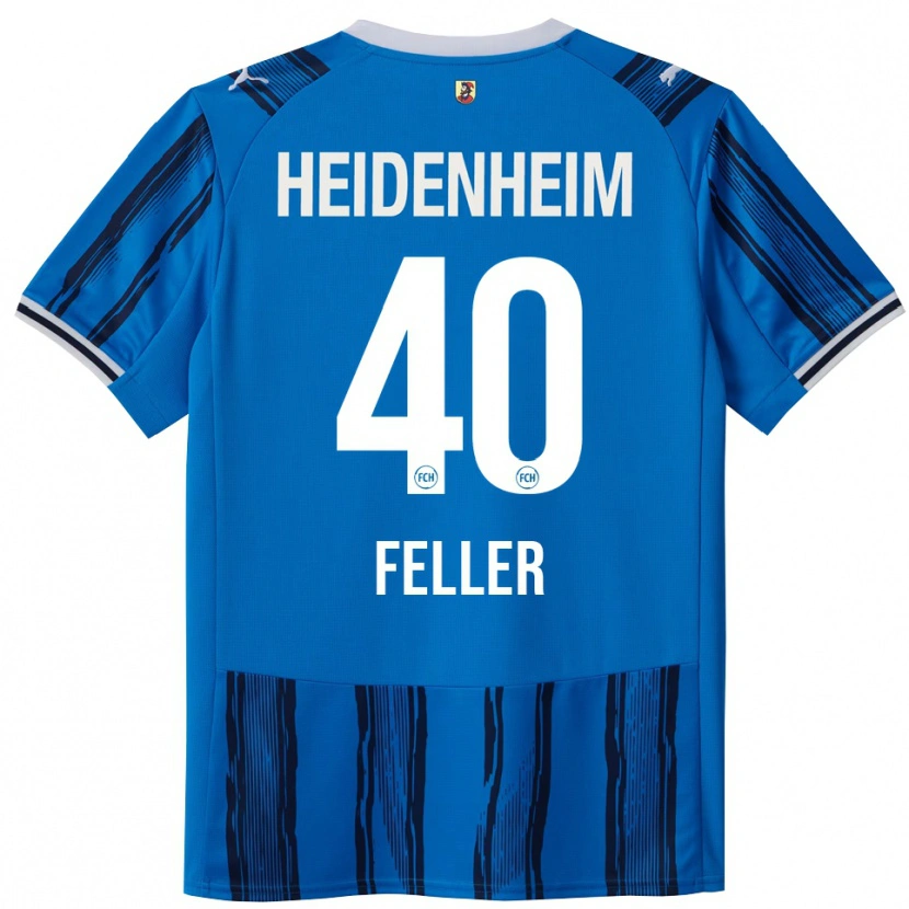 Danxen Dames Frank Feller #40 Blauw Marineblauw Uitshirt Uittenue 2025/26 T-Shirt
