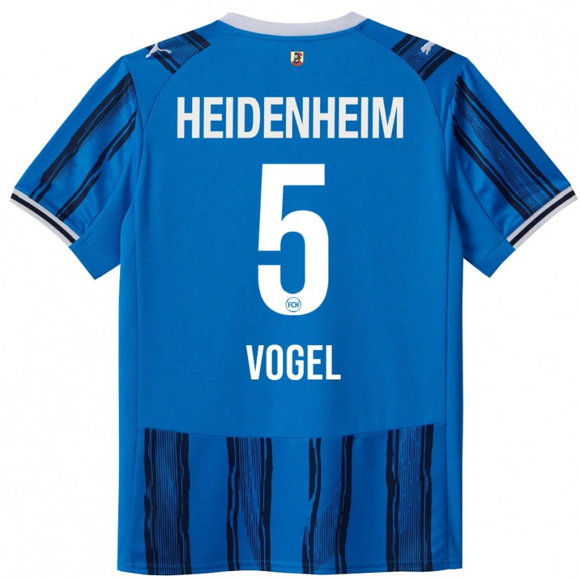 Danxen Dames Maximilian Vogel #5 Blauw Marineblauw Uitshirt Uittenue 2025/26 T-Shirt