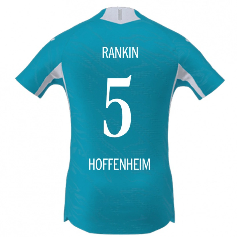 Danxen Dames Jamilla Rankin #5 Hemelsblauw Uitshirt Uittenue 2025/26 T-Shirt