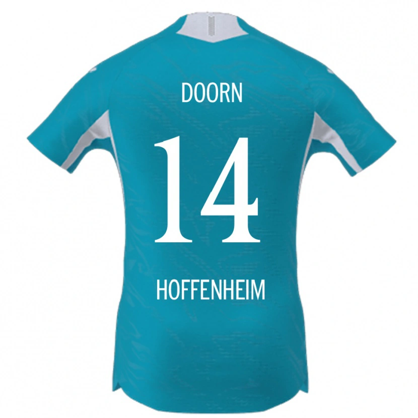Danxen Dames Lisa Doorn #14 Hemelsblauw Uitshirt Uittenue 2025/26 T-Shirt