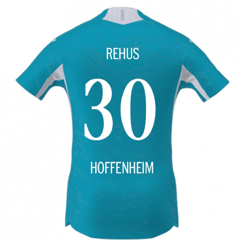 Danxen Dames Milan Rehus #30 Hemelsblauw Uitshirt Uittenue 2025/26 T-Shirt
