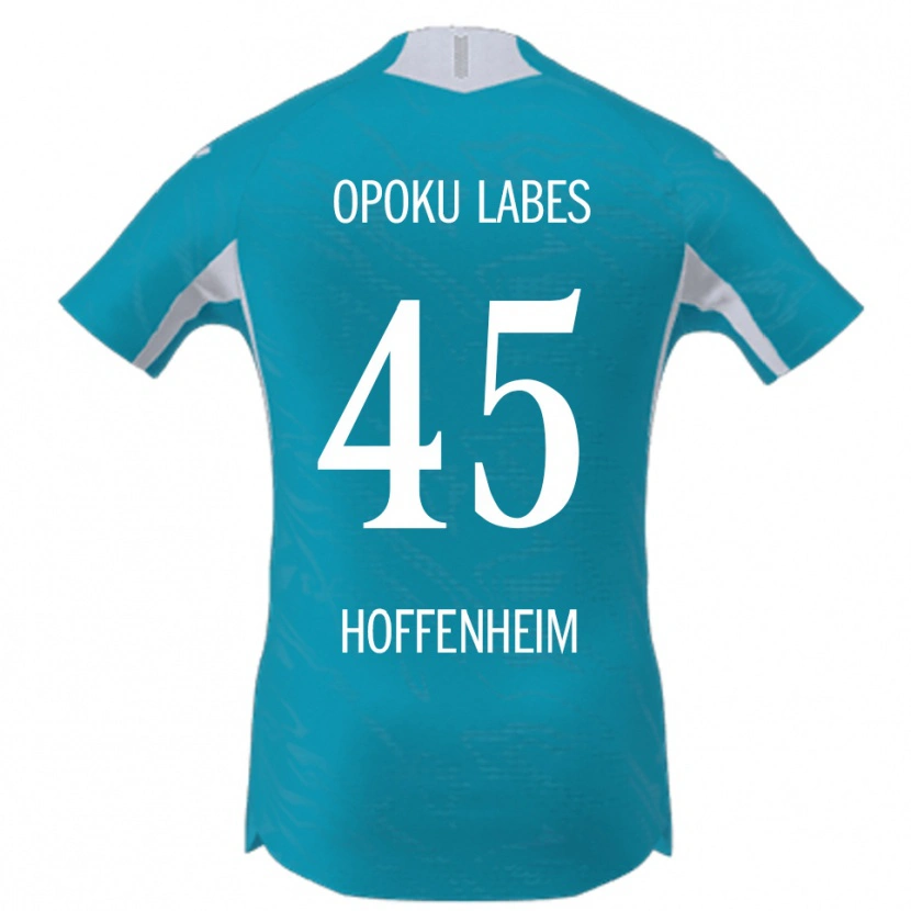 Danxen Dames Ben Opoku Labes #45 Hemelsblauw Uitshirt Uittenue 2025/26 T-Shirt