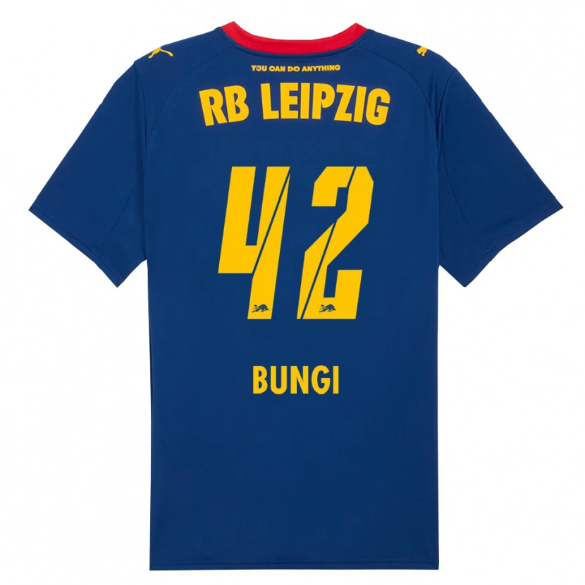 Danxen Dames Joyeux Masanka Bungi #42 Marineblauw Rood Uitshirt Uittenue 2025/26 T-Shirt