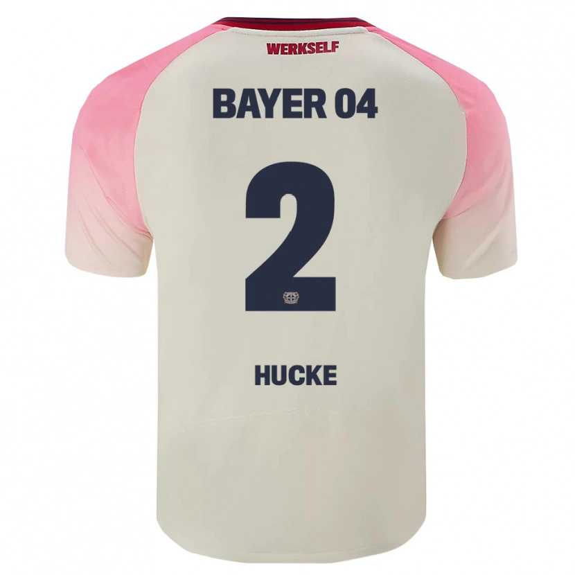 Danxen Dames Luan Hucke #2 Roze Gebroken Wit Uitshirt Uittenue 2025/26 T-Shirt