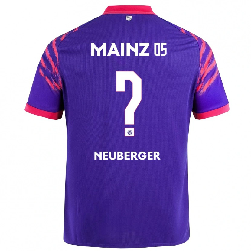 Danxen Dames Emely Neuberger #0 Marineblauw Roze Uitshirt Uittenue 2025/26 T-Shirt