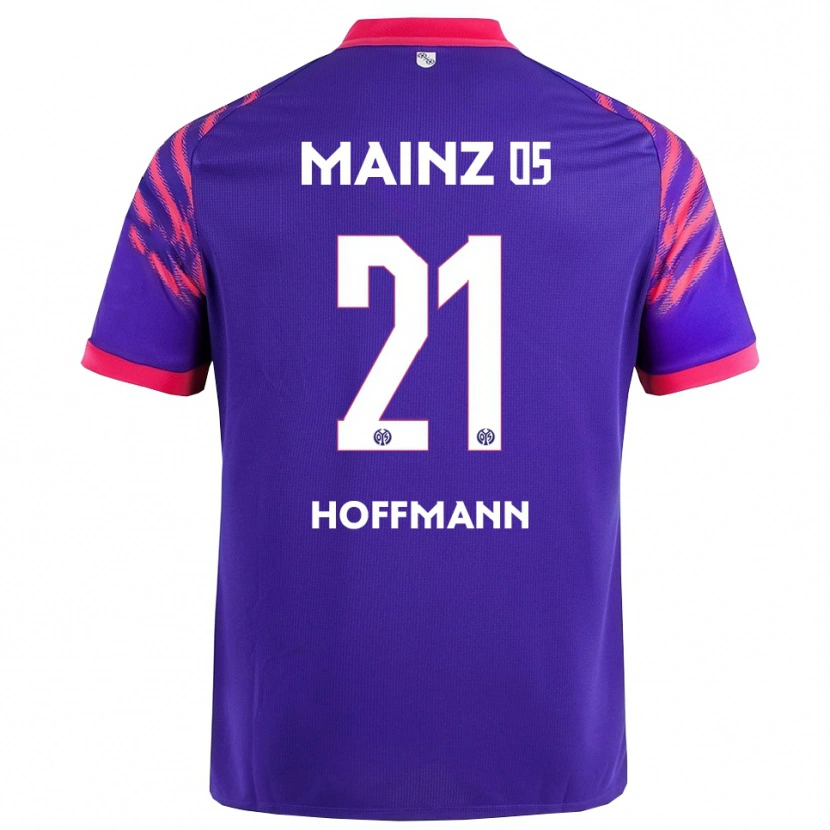 Danxen Dames Leon Hoffmann #21 Marineblauw Roze Uitshirt Uittenue 2025/26 T-Shirt
