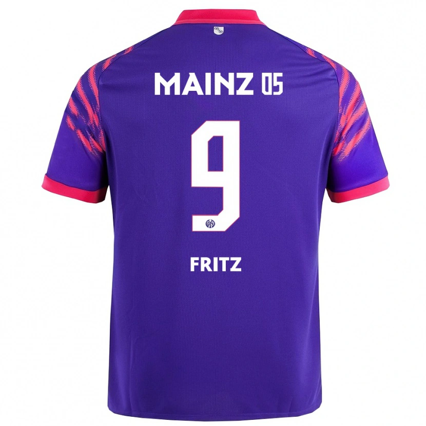 Danxen Dames April Fritz #9 Marineblauw Roze Uitshirt Uittenue 2025/26 T-Shirt
