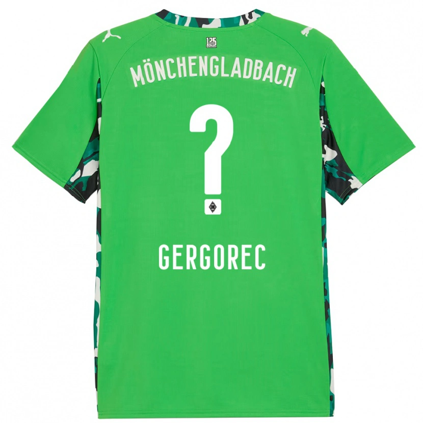 Danxen Dames Noel Gergorec #0 Groen Zwart Uitshirt Uittenue 2025/26 T-Shirt