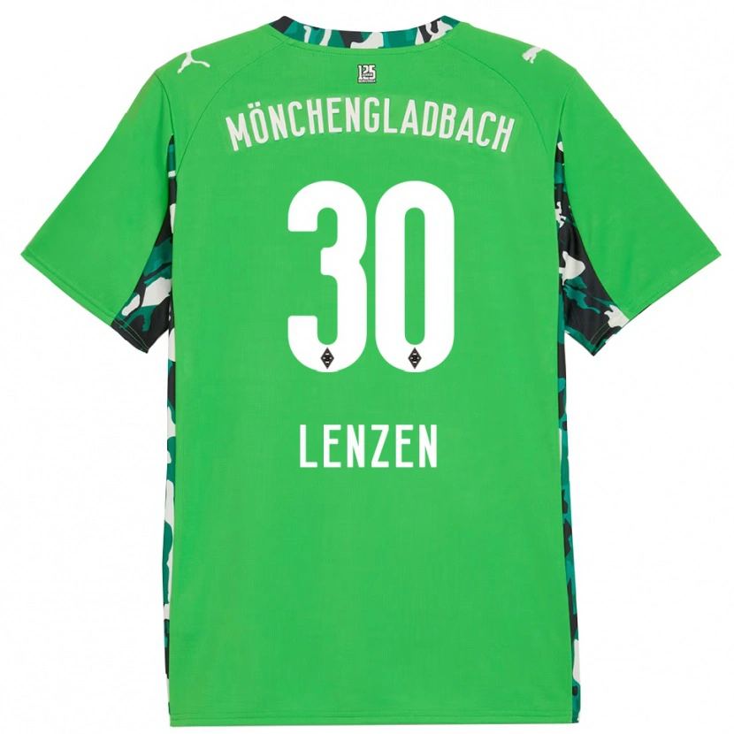Danxen Dames Hannah Lenzen #30 Groen Zwart Uitshirt Uittenue 2025/26 T-Shirt