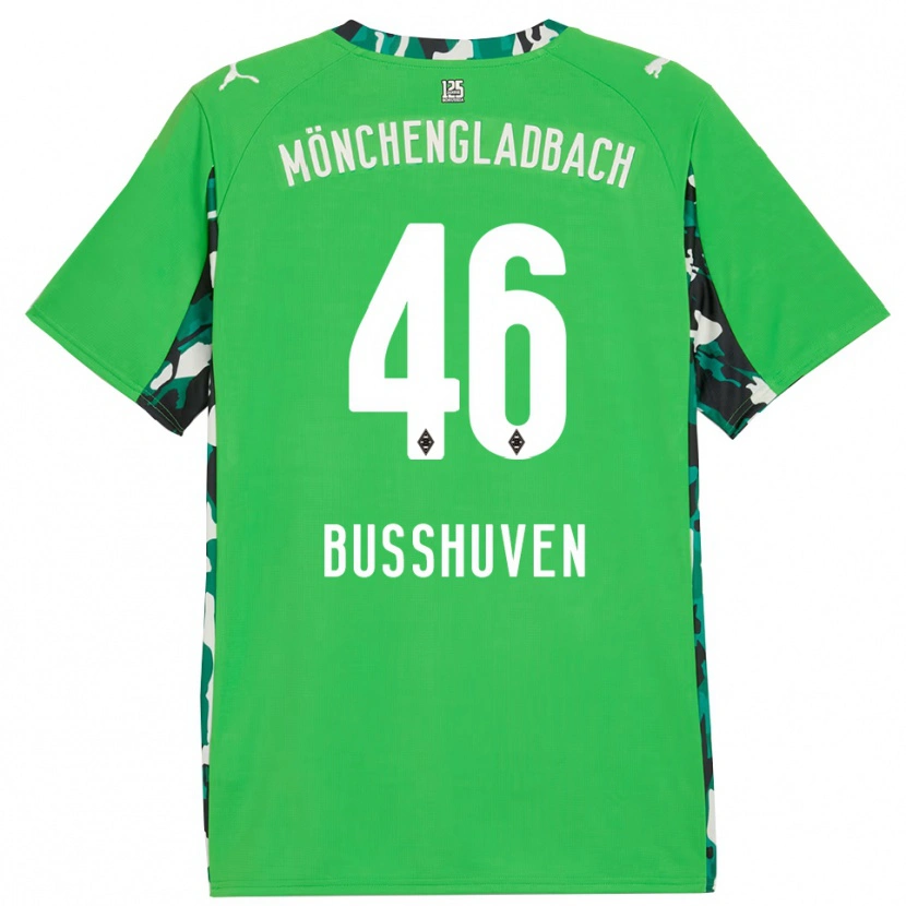 Danxen Dames Alina Busshuven #46 Groen Zwart Uitshirt Uittenue 2025/26 T-Shirt