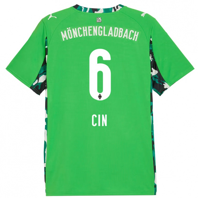 Danxen Dames Miray Cin #6 Groen Zwart Uitshirt Uittenue 2025/26 T-Shirt