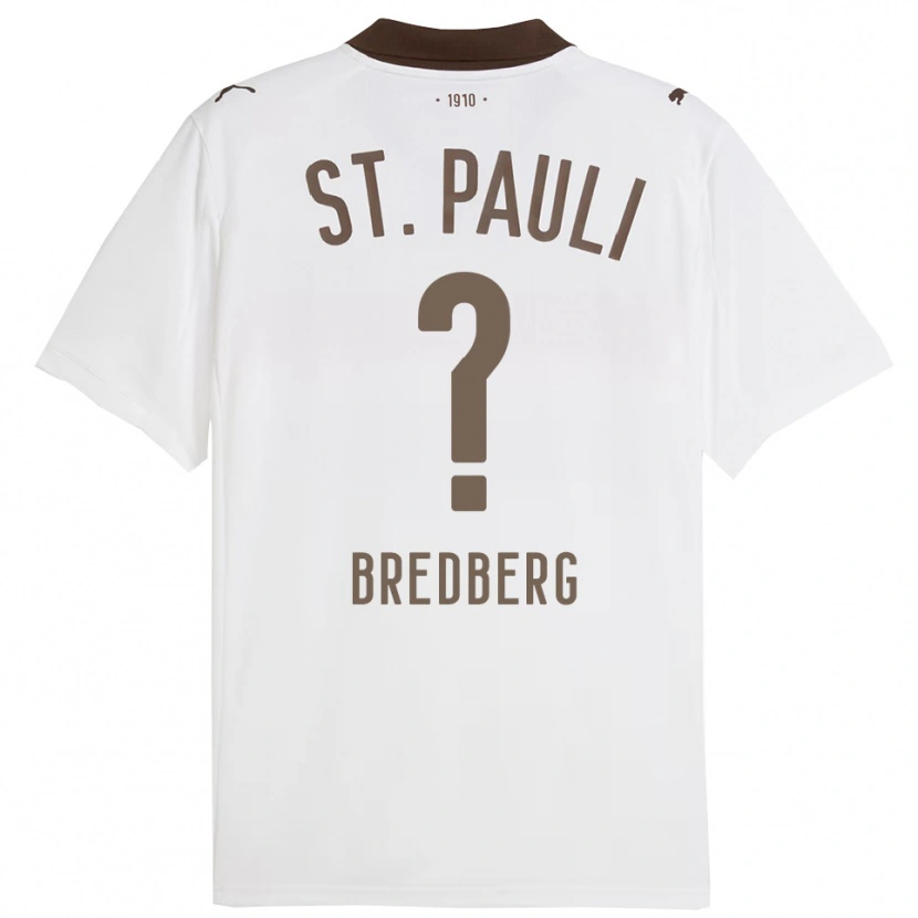 Danxen Dames Janne Bredberg #0 Wit Rood Uitshirt Uittenue 2025/26 T-Shirt