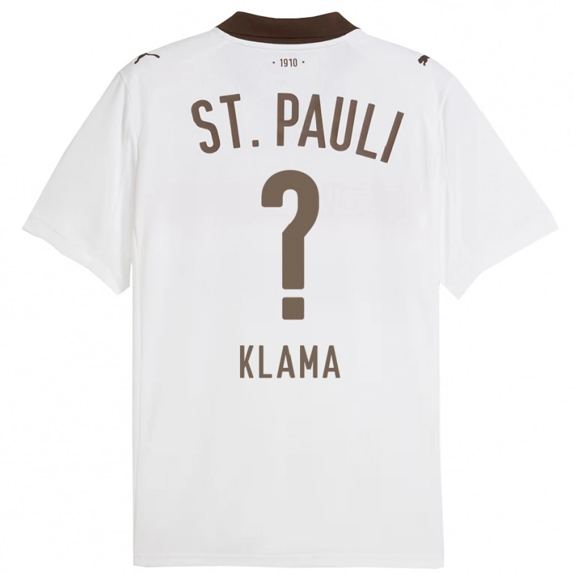 Danxen Dames Matthias Klama #0 Wit Rood Uitshirt Uittenue 2025/26 T-Shirt