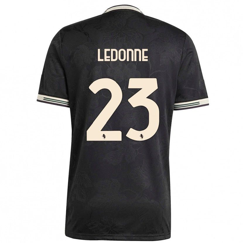 Danxen Dames Nicolo Ledonne #23 Zwart Wit Groen Thuisshirt Derde Tenue 2025/26 T-Shirt