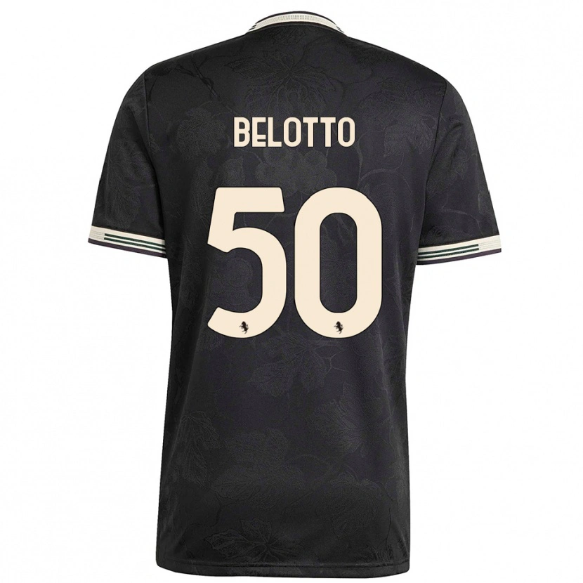 Danxen Dames Soledad Belotto #50 Zwart Wit Groen Thuisshirt Derde Tenue 2025/26 T-Shirt