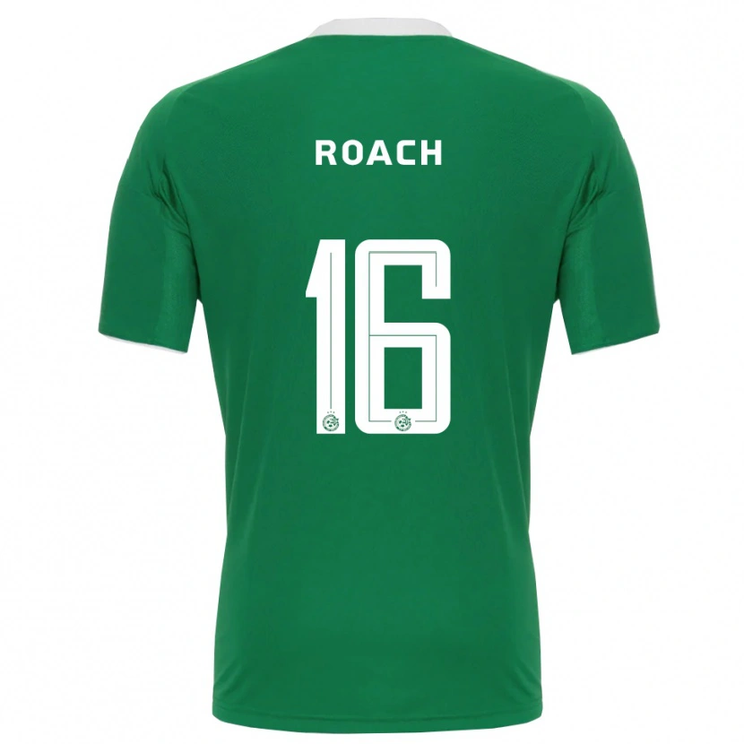 Danxen Kinderen Ilay Roach #16 Groen Wit Thuisshirt Thuistenue 2025/26 T-Shirt