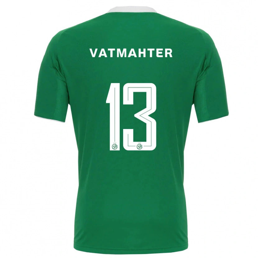 Danxen Kinderen Liam Vatmahter #13 Groen Wit Thuisshirt Thuistenue 2025/26 T-Shirt