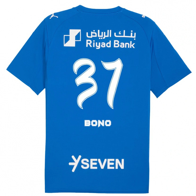 Danxen Kinderen Bono #37 Blauw Wit Thuisshirt Thuistenue 2025/26 T-Shirt