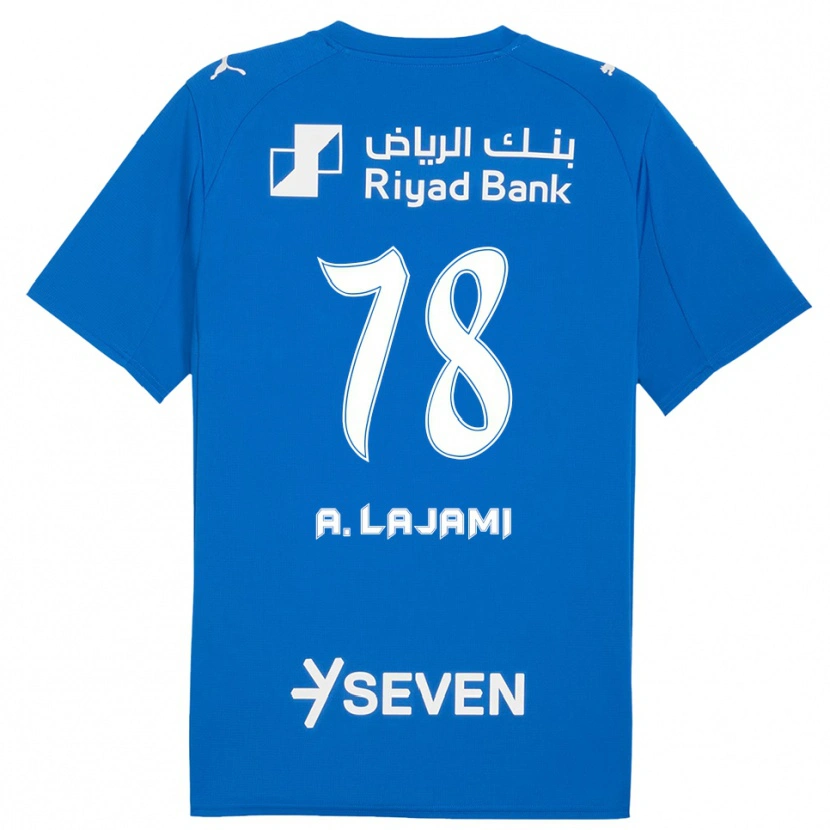 Danxen Kinderen Ali Lajami #78 Blauw Wit Thuisshirt Thuistenue 2025/26 T-Shirt