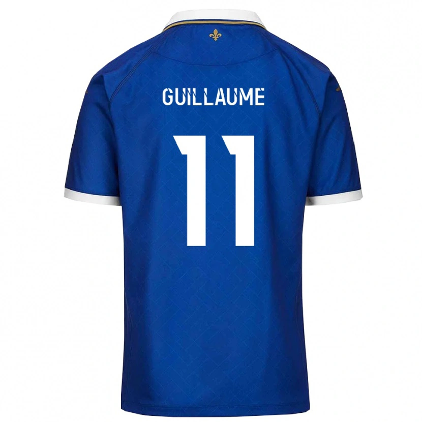 Danxen Kinderen Shelton Guillaume #11 Blauw Goud Thuisshirt Thuistenue 2025/26 T-Shirt