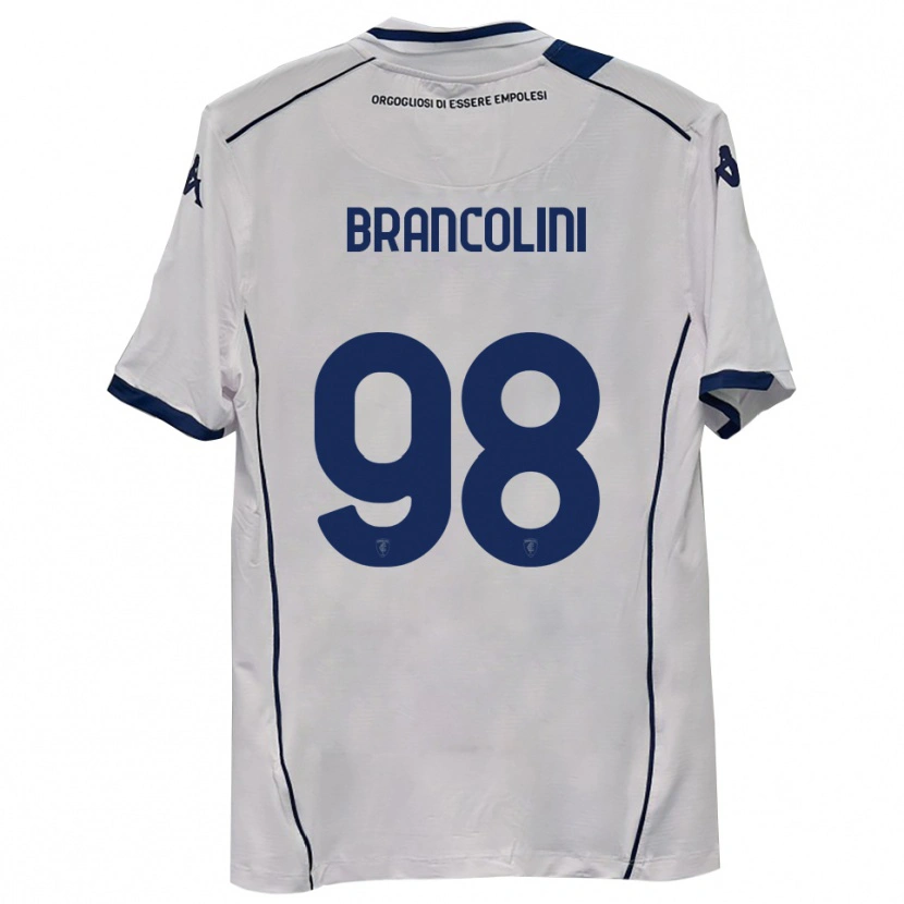 Danxen Kinderen Federico Brancolini #98 Donkerblauw Uitshirt Uittenue 2025/26 T-Shirt