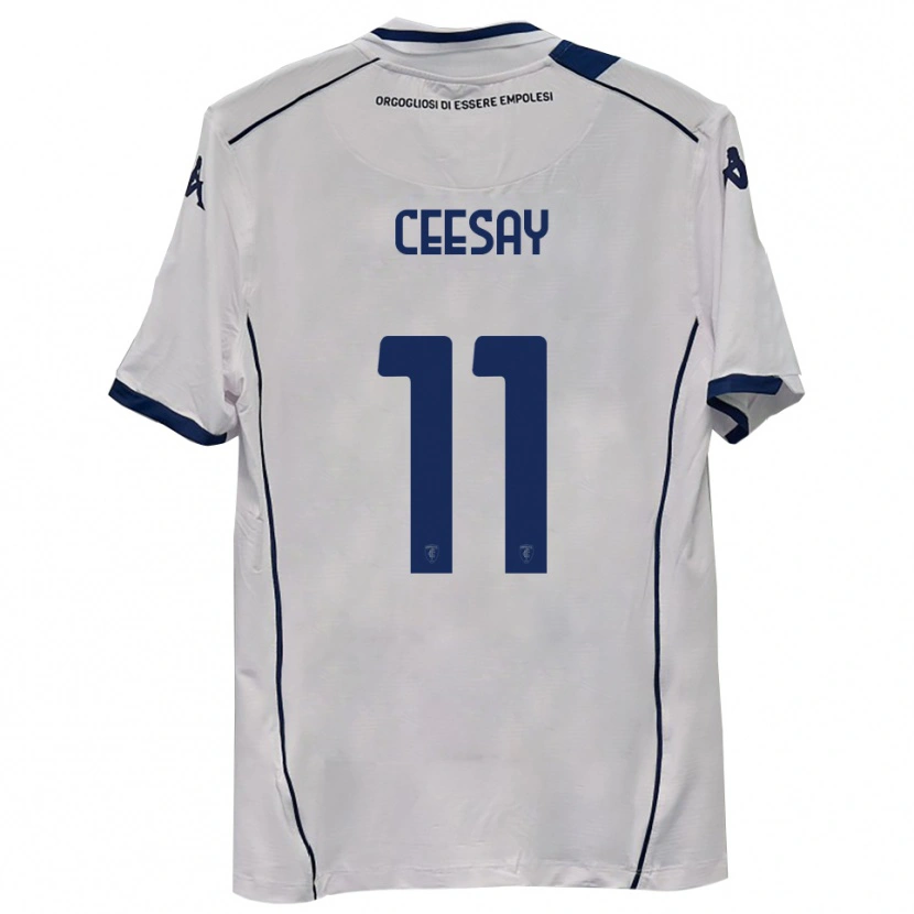 Danxen Kinderen Joseph Ceesay #11 Donkerblauw Uitshirt Uittenue 2025/26 T-Shirt