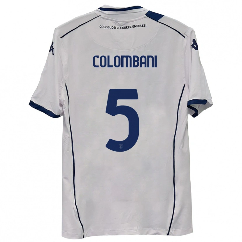 Danxen Kinderen Raffaele Colombani #5 Donkerblauw Uitshirt Uittenue 2025/26 T-Shirt