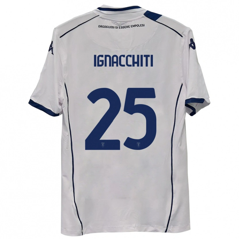 Danxen Kinderen Lorenzo Ignacchiti #25 Donkerblauw Uitshirt Uittenue 2025/26 T-Shirt