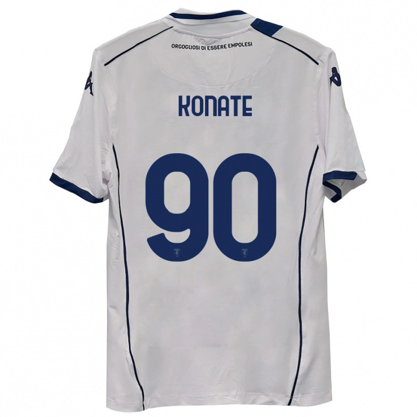 Danxen Kinderen Ismaël Konaté #90 Donkerblauw Uitshirt Uittenue 2025/26 T-Shirt