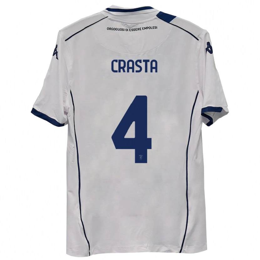 Danxen Kinderen Mario Crasta #4 Donkerblauw Uitshirt Uittenue 2025/26 T-Shirt