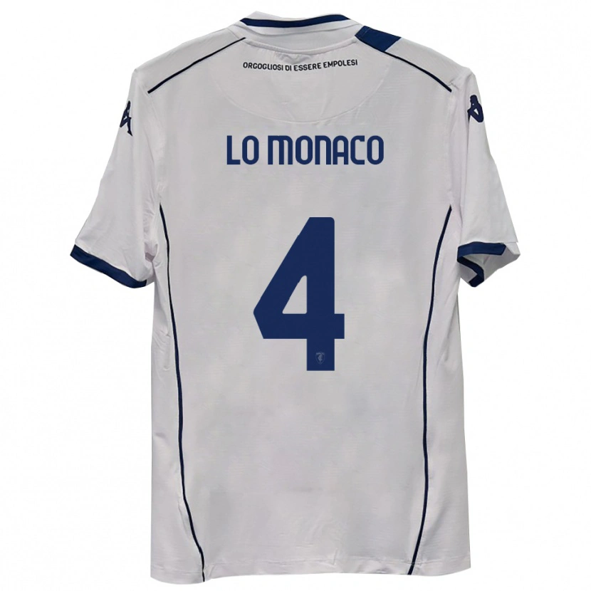 Danxen Kinderen Luca Lo Monaco #4 Donkerblauw Uitshirt Uittenue 2025/26 T-Shirt