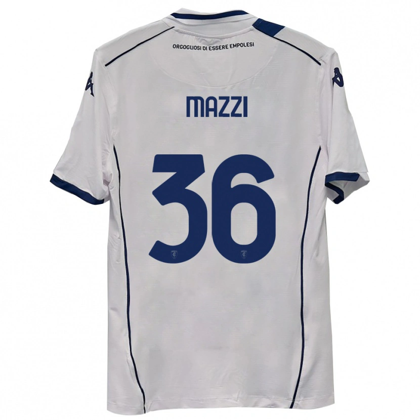 Danxen Kinderen Nicola Mazzi #36 Donkerblauw Uitshirt Uittenue 2025/26 T-Shirt