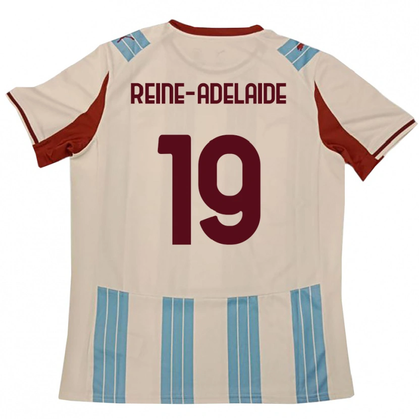 Danxen Kinderen Jeff Reine-Adelaide #19 Hemelsblauw Wit Uitshirt Uittenue 2025/26 T-Shirt
