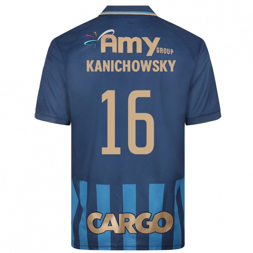 Danxen Kinderen Gabi Kanichowsky #16 Donkerblauw Blauw Uitshirt Uittenue 2025/26 T-Shirt
